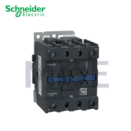 Schneider 60A (AC1), 2P/2R, 220V AC | SHNDR-LC1D40008M7 | كونتكتور هاوس