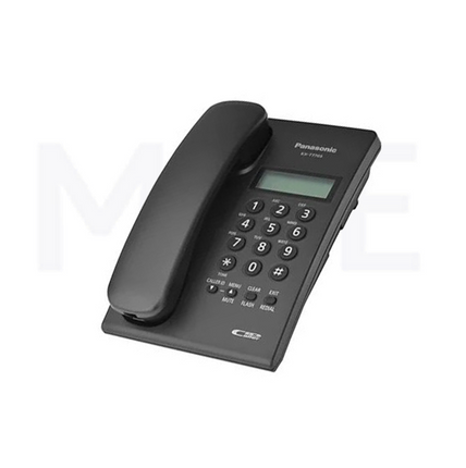 Panasonic Landline Corded Desk phone LCD Display Black | KX-7703SX