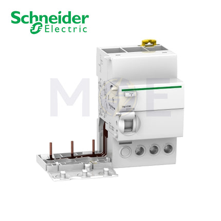 Schneider Acti9 Vigi iC60 3P 25A 30mA AC | A9V41325 | دجنتور ديفرنسيال بلوك - قاطع كهرباء مع حماية تسريب الأرضي