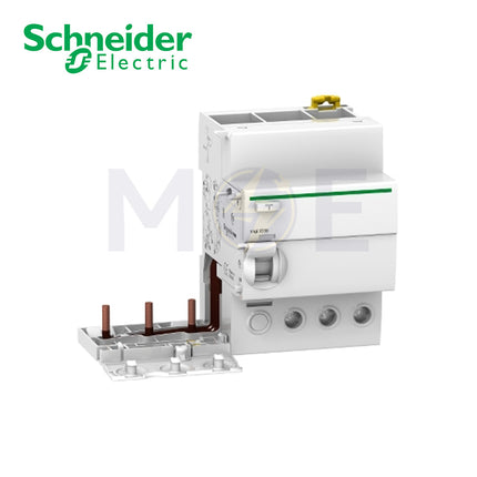 Schneider Acti9 Vigi iC60 3P 40A 30mA AC | A9V41340 | دجنتور ديفرنسيال بلوك - قاطع كهرباء مع حماية تسريب الأرضي