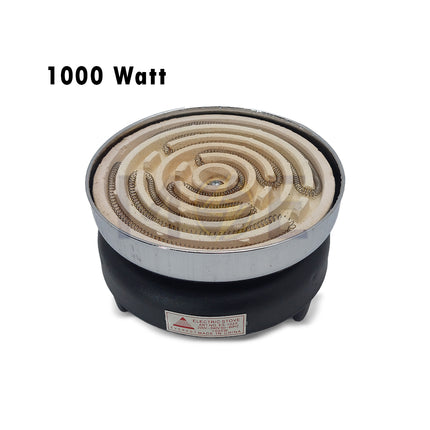 Everest Electric Stove Single Eye 1000W 1020 برس اتوب للكابل (1)