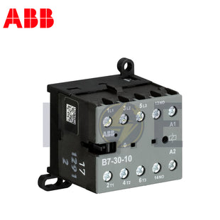 ABB B7-30-10-01 Mini Contactor 3P+1NC (7-16A) 24VAC | ABA-GJL1311001R0101 | ميني كونتكتور