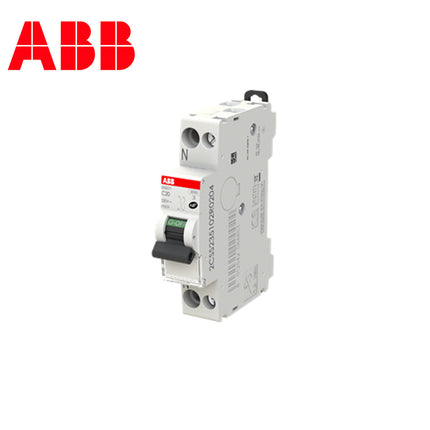 ABB MCB SN201T C20 1P+N 3kA 20A DPN | 2CSS235102R0204 | دجنتور مجوز بقطبين وحيادي - قاطع كهربائي ثنائي القطب مع حيادي