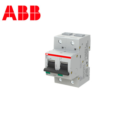 ABB MCB S802B C100 2P 16kA 100A | 2CCS812001R0824 | دجنتور صناعي على سكة