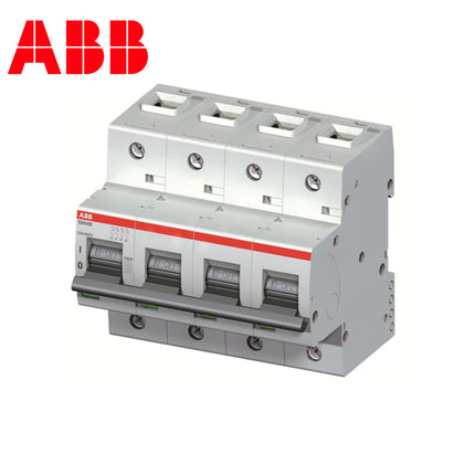 ABB MCB S804B C100 4P 16kA 100A | 2CCS814001R0824 | دجنتور صناعي على سكة