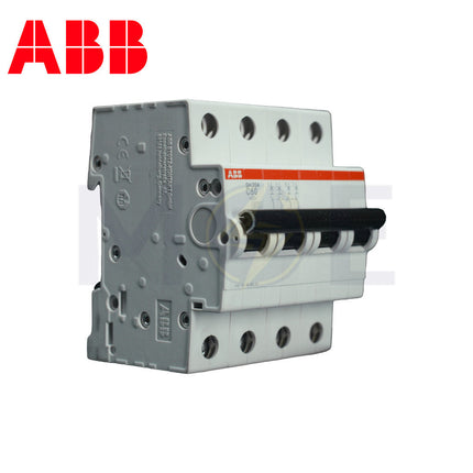 ABB MCB SH204 C50 4P 6kA 50A | 2CDS214001R0504 | دجنتور كهرباء ثلاثة فاز مع نتر - قاطع كهربائي رباعي