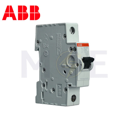 ABB MCB SH201T C16 1P 3kA 16A | 2CDS231001R0164 | دجنتور كهرباء مفرد - قاطع كهربائي
