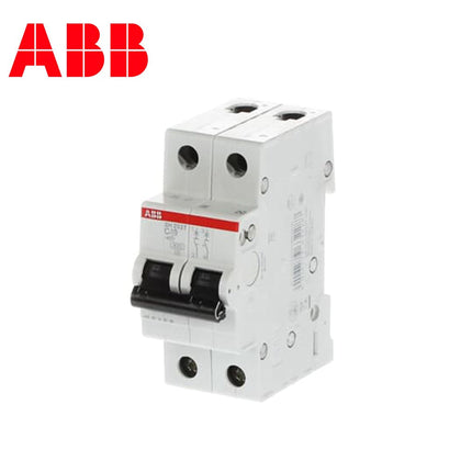 ABB MCB SH202T C16 2P 3kA 16A | 2CDS232001R0164 | دجنتور كهرباء مجوز - قاطع كهربائي