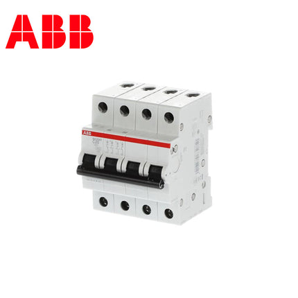 ABB MCB SH204T C20 4P 3kA 20A | 2CDS234001R0204 | دجنتور كهرباء ثلاثة فاز مع نتر - قاطع كهربائي رباعي