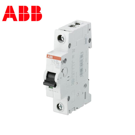 ABB MCB S201 C100 1P 6kA 100A | 2CDS251001R0824 | دجنتور كهرباء مفرد - قاطع كهربائي