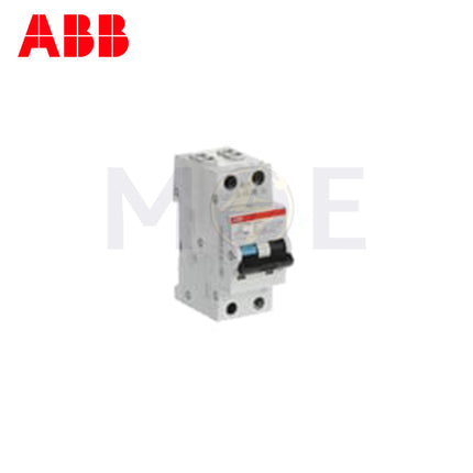 ABB RCBO DS201 C06 AC30 1P+N 30mA 6A | ABE-2CSR255040R1064 | دجنتور ديفرنسيال حماية مزدوجة - قاطع دفرنسيال مع حماية من الحمل الزائد
