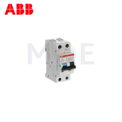 ABB RCBO DS201 C10 AC30 1P+N 30mA 10A | ABE-2CSR255040R1104 | دجنتور ديفرنسيال حماية مزدوجة - قاطع دفرنسيال مع حماية من الحمل الزائد
