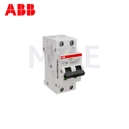 ABB RCBO DS201 C16 AC30 1P+N 30mA 16A | ABE-2CSR255040R1164 | دجنتور ديفرنسيال حماية مزدوجة - قاطع دفرنسيال مع حماية من الحمل الزائد