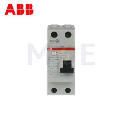 ABB RCCB FH202AC-63/0.03 2P 30mA 63A | ABE-2CSF202006R1630 | دجنتور ديفرنسيال - قاطع دفرنسيال