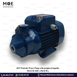 Pedrollo Water Pump with peripheral impeller PKM 90 1HP | PKM 90 | موتور مياه