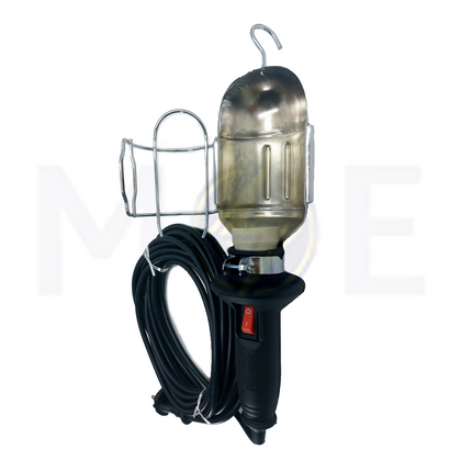 Bemis IP20 Portable Hand Lamp with Switch and Cord 7.5mt E27 | BA1-1001-1031