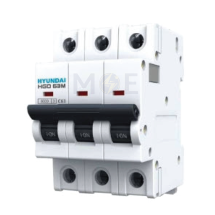 Hyundai MCB HGD63E 3KA 3P 40A | دجنتور كهرباء ثلاثة فاز