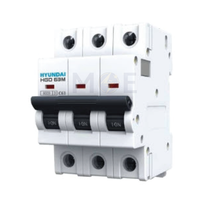 Hyundai MCB HGD63E 3KA 3P 16A | دجنتور كهرباء ثلاثة فاز