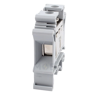 BLOX Rail Terminal Block 16-50mm Gray | FJ50-Gr | جنكسيون سكة رمادي برغي
