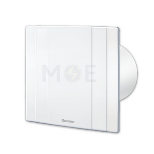 Blauberg Quarto Axial Exhaust Fan with Decorative Front Panel Square (12.5cm / 4.9" ≈ 5") 16W | Quatro 125 شفاط حمام بلاستيك مربع