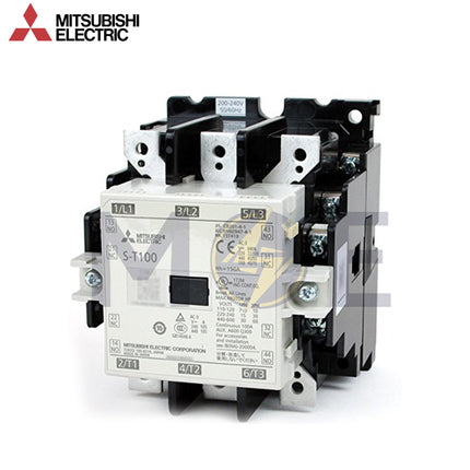 Mitsubishi ST100 AC-3P 2NO+2NC 105A (30kW) 220V | ST100-105A | كونتكتور