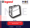 Legrand Arteor 2way Push Button With Label Holder White 250V 6A 2Module | 11572033 | كباس باسم ابيض