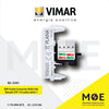 Vimar Plana EDP Data Socket Connector RJ45 Cat6 Netsafe UTP 110 outlet white | 14339.6 | بريز داتا ابيض