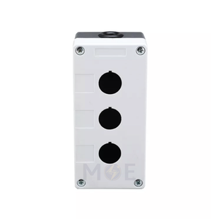Xindali Control Box Push Button IP54 3Hole 22mm | LAY5-BP03 | علبة ظاهرة