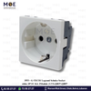 G-TECH/ Legrand Schuko Socket white 2P+E 16A 2Module | LVS-QB37-QB57 | بريز شوكو ابيض