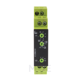 Tele Haase SPDT Multi Function Timer Relay 24/240V AC/DC 50ms/100Hours | E1ZMQ10 | تايمر سكة متعدد الاوقات