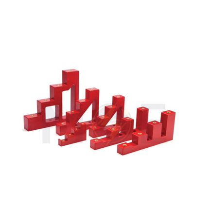 Orient busbar Isolator/Insulator Bar Stairs 5x5cm | CT04-50 | عازل بار نحاس للتابلو مدرج