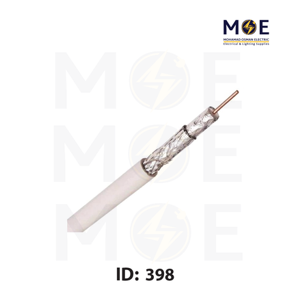 StarSat coaxial-digital cable RG6U 75 OHM R30yd | CS690BVM | كابل كوكسيال ابيض