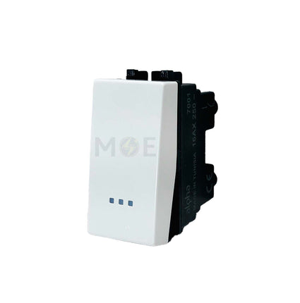 4048-STIEL SERIE ALPHA switch+ lamp 1P 16A 1module | ST 077001L