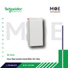Schneider Unica 1Way Screwless Switch White 10A 1P 1module | MGU310118 | مفتاح مفرد ابيض