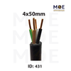 Liban Cables Power Cable Multi Core 600/1000V Black | NYY 4x50mm | كابل قوة اسود