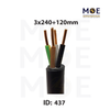 Liban Cables Power Cable Multi Core 600/1000V Black+N | NYY 3x240+120mm | كابل قوة اسود مع نتر