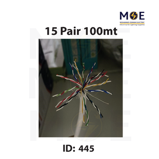 Liban Cables Indoor Telephone Cable 15 Pair 100mt | LIBTEL 15x2x0.5mm | كابل تلفون مبروم