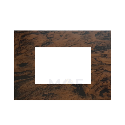 G-TECH/ Legrand Arteor Cover Plate 3module A001 Wood Grain | LGT-L307 | بلاك مثلث خشبي مموه