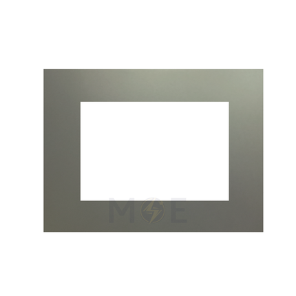 G-TECH/ Legrand Arteor Cover Plate 3module Silver | LGT-L302 | بلاك مثلث فضي