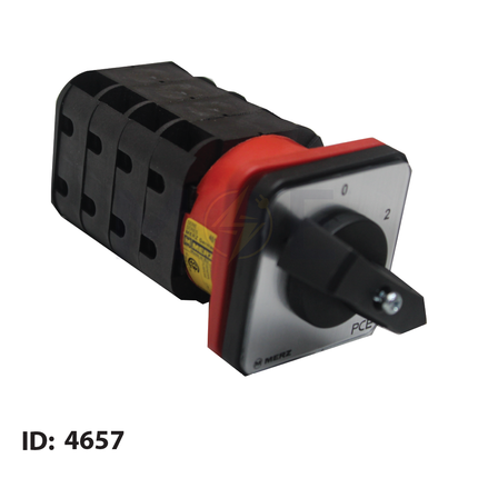Merz Change Over Switch 1-0-2 4P 63A | MZ 21123 | مفتاح سلفرتور