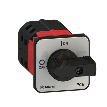 Merz On Off Switch 0-1 2P 20A 48x48 | MZ 12002 | مفتاح سلفرتور