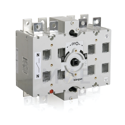 Telergon Change Over Switch 3P+N 315A 1-0-2 Size 1 | CCF03153NS0 | هاوس