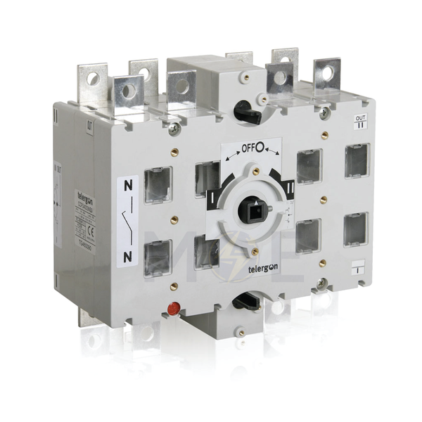 Telergon Change Over Switch 3P+N 315A 1-0-2 Size 1 | CCF03153NS0 | هاوس