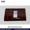 Abbas/ Legrand Sama Cover Plate Abanos Delux Gloss 1module | 3300-01-SMA | بلاك مفرد سما بني ابانوس فاخر لميع