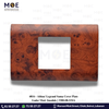 Abbas/ Legrand Sama Cover Plate Gader Matt 2module | 3300-08-SMA | بلاك مجوز سما بني ناشف جدر مات