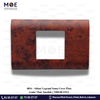 Abbas/ Legrand Sama Cover Plate Gader Matt 2module | 3300-08-SMA | بلاك مجوز سما بني ناشف جدر مات