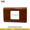 Abbas/ Legrand Sama Cover Plate Cherry Delux Gloss 2module | 3300-07-SMA | بلاك مجوز سما كرزي فاخر لميع