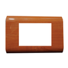 Abbas/ Legrand Sama Cover Plate Cherry Delux Gloss 3module | 3300-07-SMA | بلاك مثلث سما كرزي فاخر لميع
