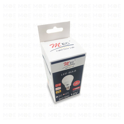 Mec LED Lamp DayLight E27 10W 12V DC | A60 | لمبة ليد برم دايلايت