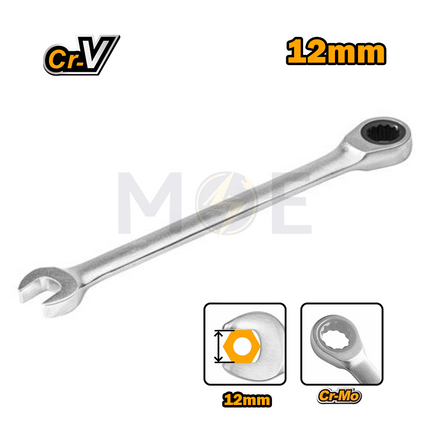 Glory Industrial Ratchet Spanner 12mm